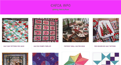 Desktop Screenshot of cafca.info